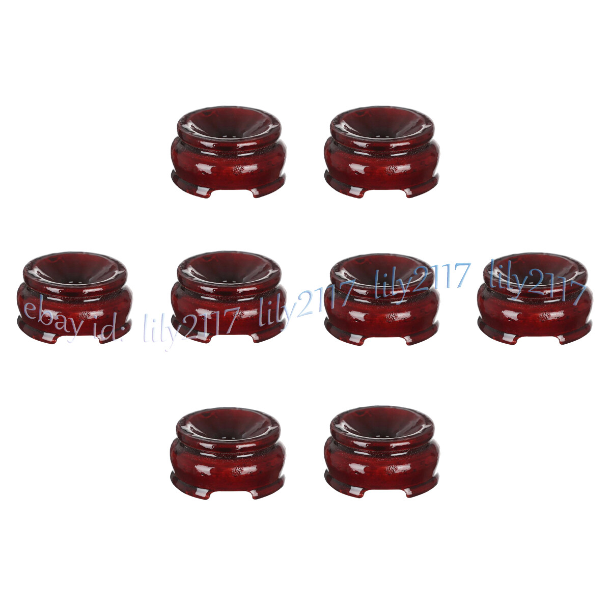Wholesale Wood Display Stand For 20-60MM Crystal Ball Sphere Globe Stone Holder