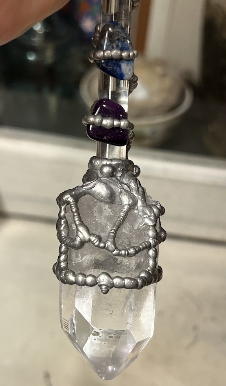 Crystal & Gemstone Chakra Energy Balancing Healing Magic Witch Wand