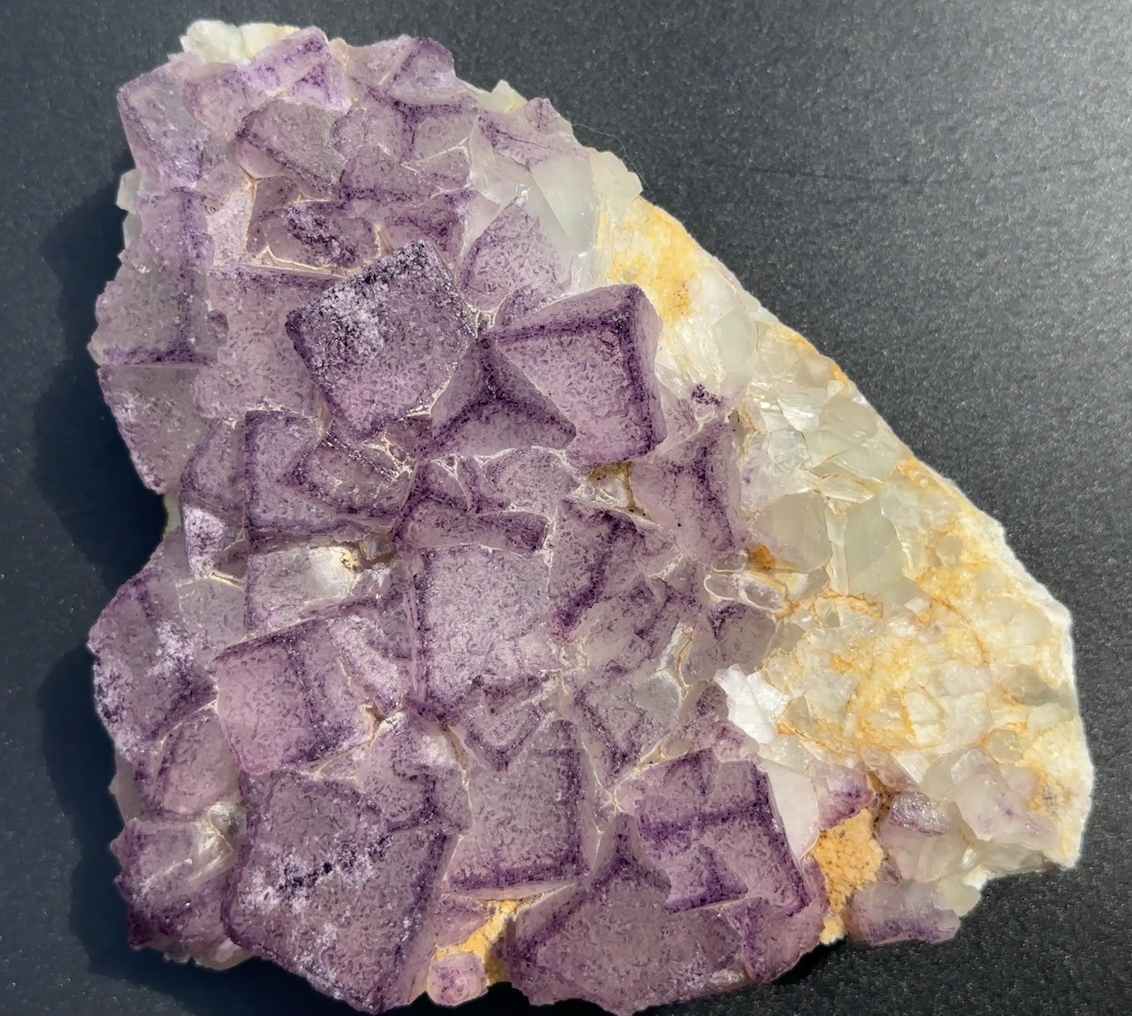 2 Pound!! Natural Guizhou QR Code Fluorite With Stand! Amazing Quality!US Seller