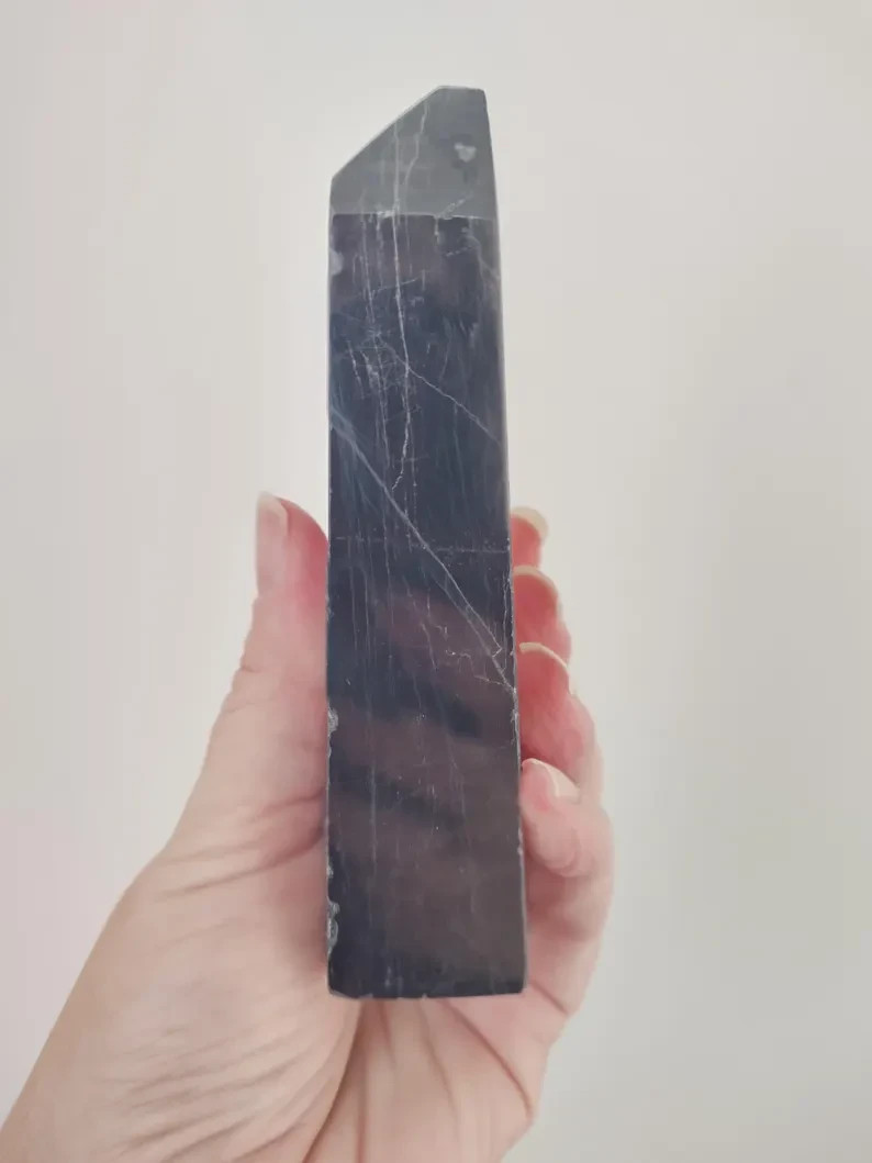 Rare Hypersthene Free Form Crystal Gemstone