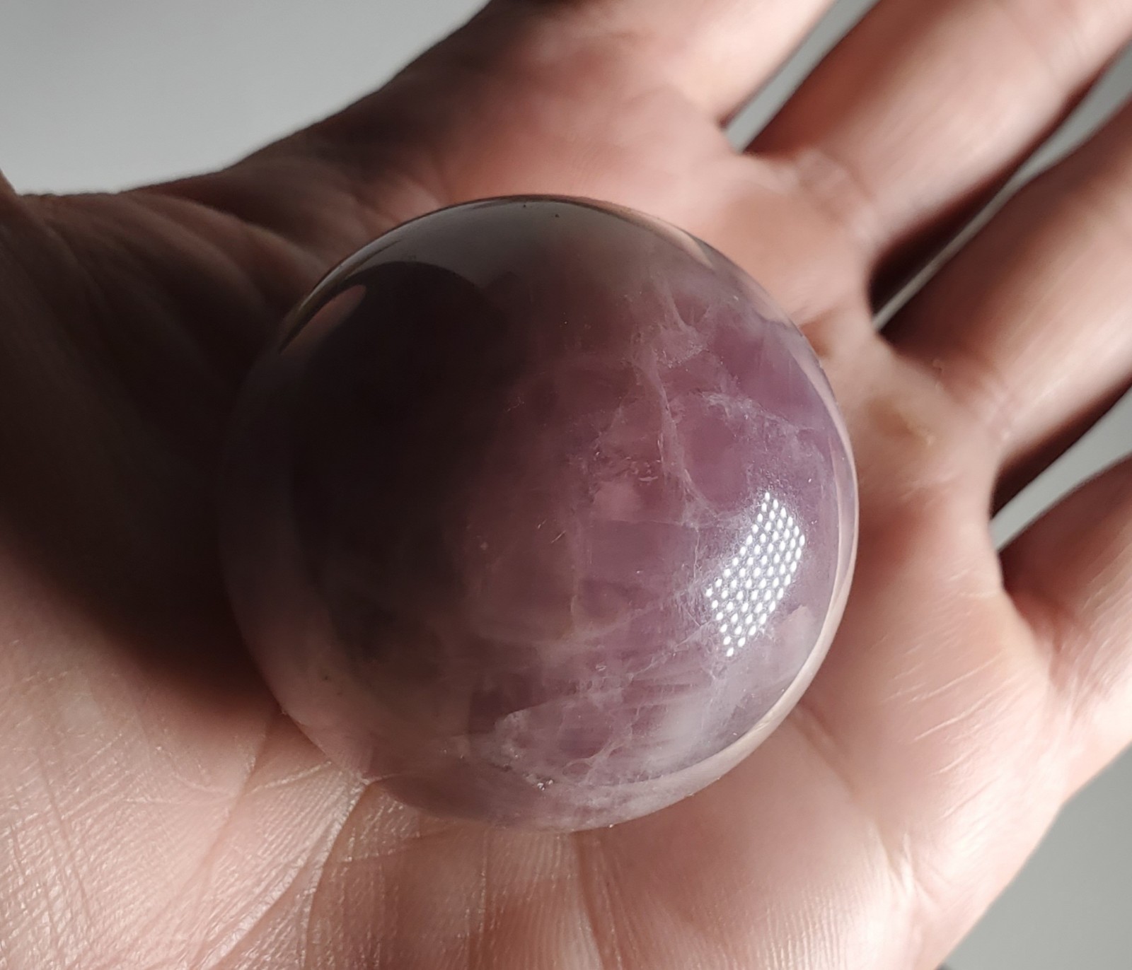 3pc Small Crystal Sphere W/stands Bundle