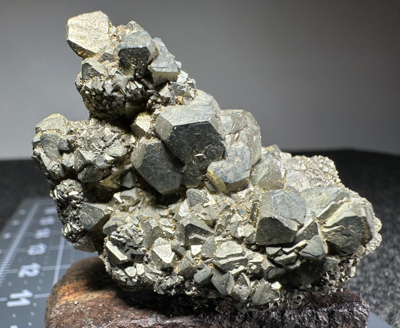 ➤ 2-1/2 Inch PYRITE CRYSTAL CLUSTER Pleasant Ridge Rensselaer Indiana VIDEO➤423