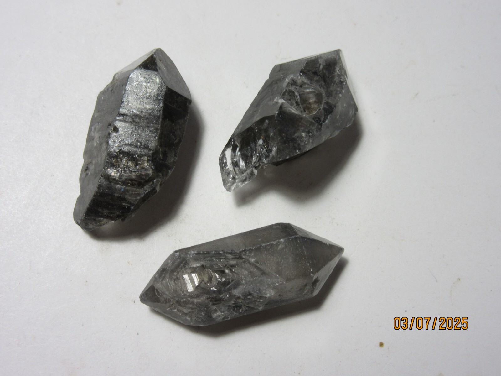 3 Carbon Quartz Tibetan Points 1 5/8″ Collectibles CQTPC-3