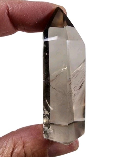 Smoky Quartz Polished Crystal Tower Brazil 48.3 grams