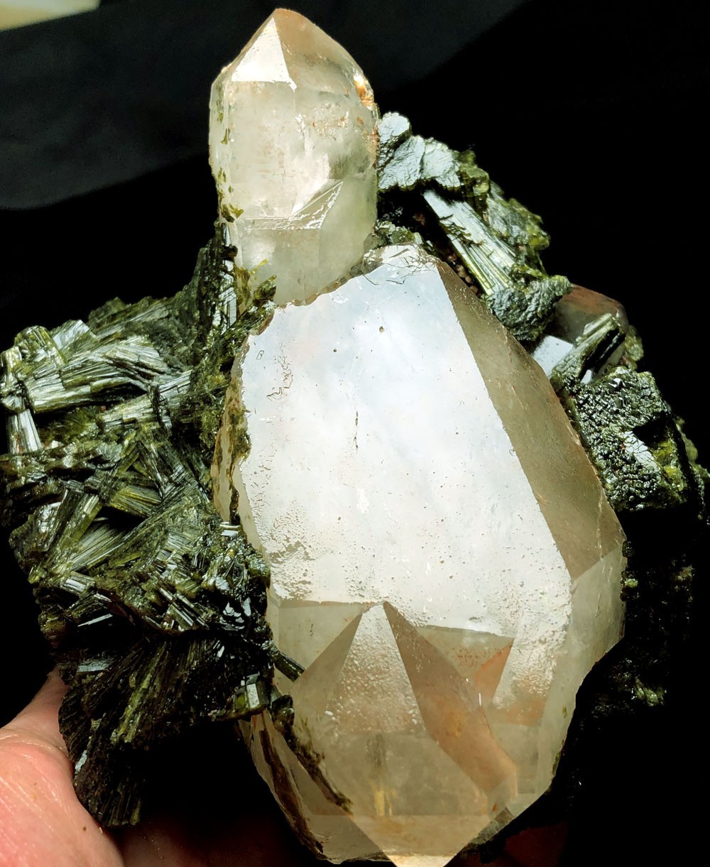 1968g Epidote Crystal Raw Rough Gems-Stone of Awareness&Cognitive Ability u40