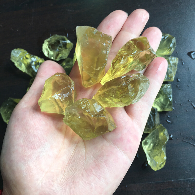 100g 0.22 lb Natural Raw Rough Yellow Citrine Crystal Stone Quartz Lots OS29