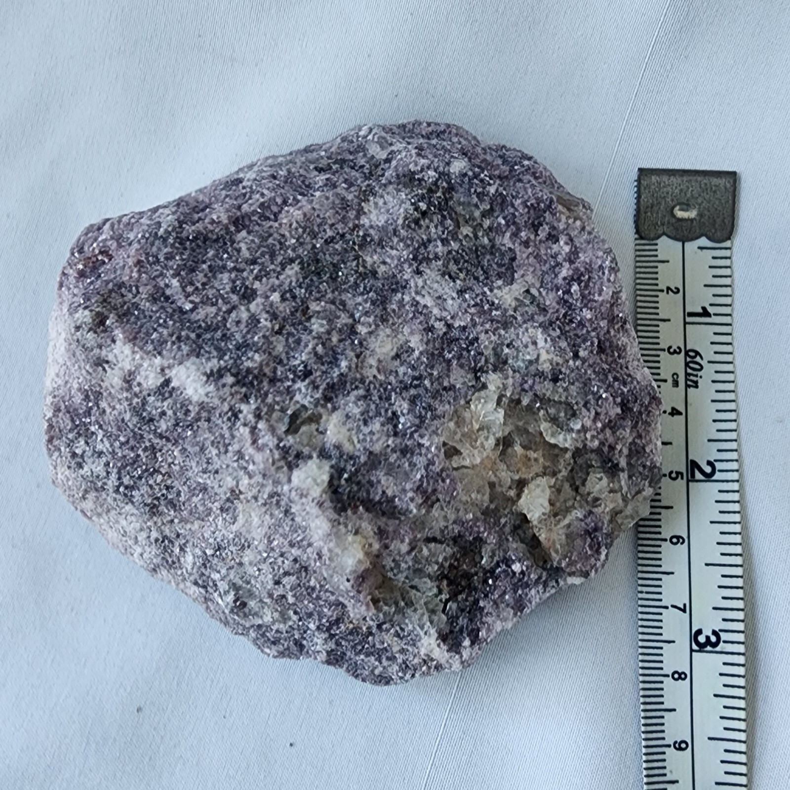 Lepidolite Lilac Purple Natural Untreated Crystal Stone Lithium Mica Rare Clean
