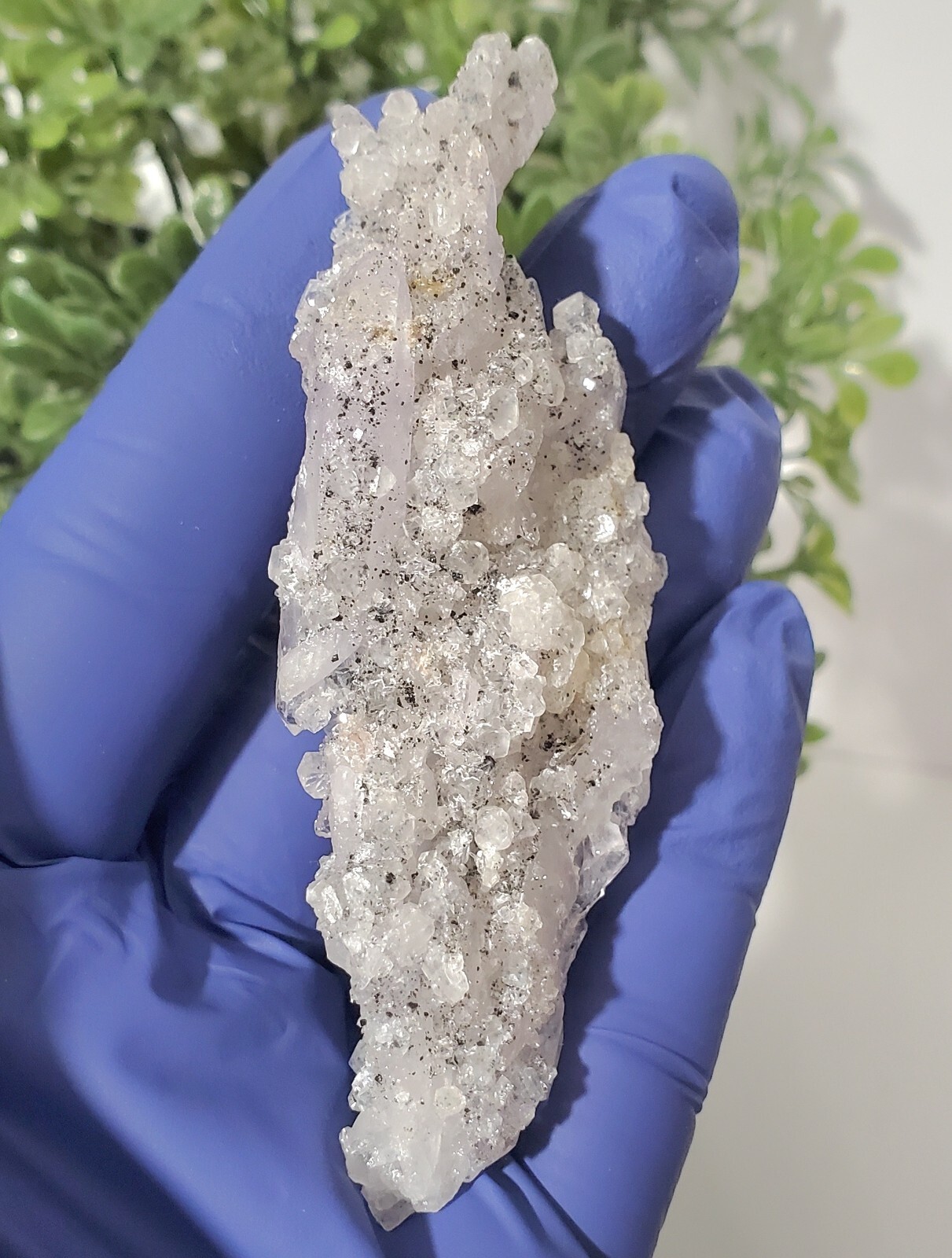 Hydroxyapophyllite Rock Cluster, Khandivali India 34g