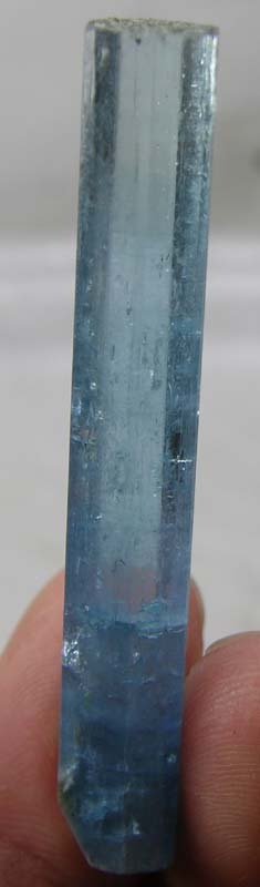 60mm Vietnam 100% Natural Terminated Aquamarine Crystal Specimen 54.30ct 2 3/8in