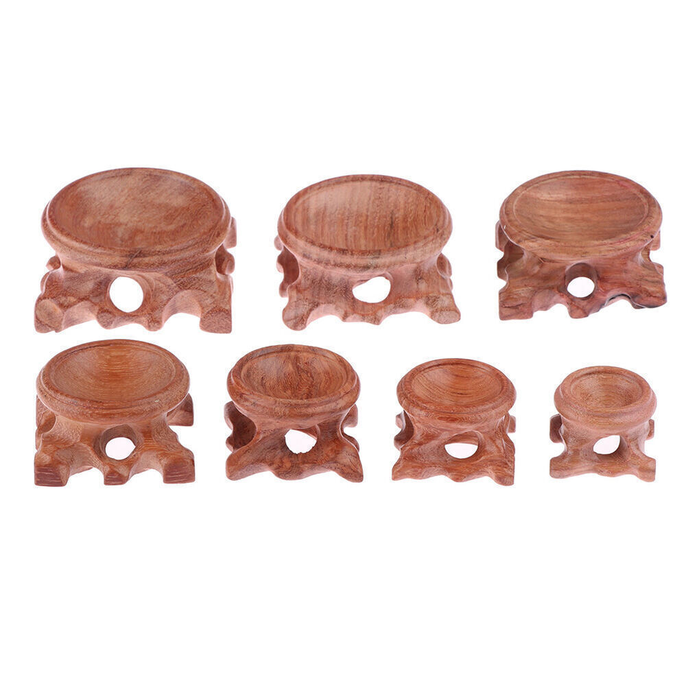 10pcs Acid Branch Wood Display Stand Base For Crystal Ball Sphere Globe Stone