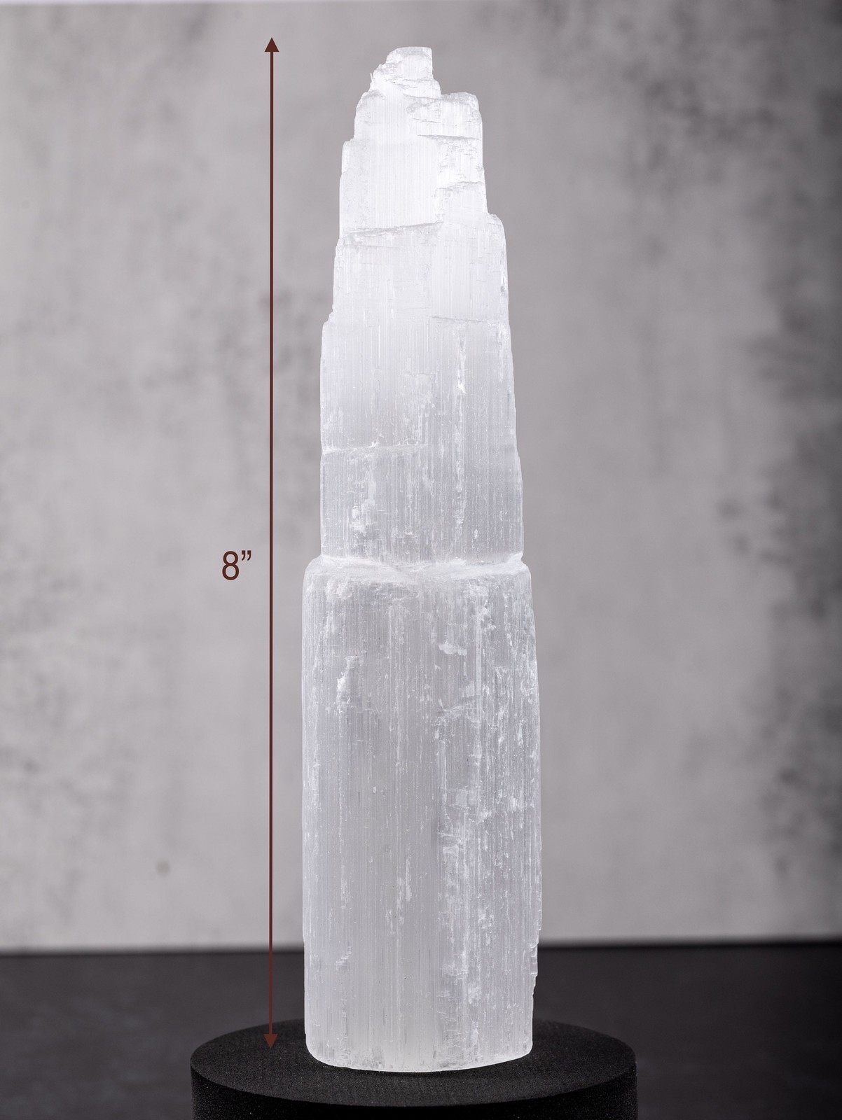 Selenite Tower, Crystal Tower, Cleansing Stone, Meditation, Crystal Gift, 4 Size