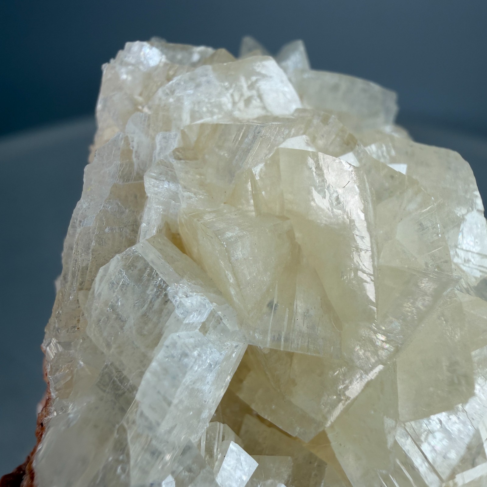 Fine Lustrous Smithsonite Crystal Group: Berg Aukas Mine, Otjozondjupa, Namibia