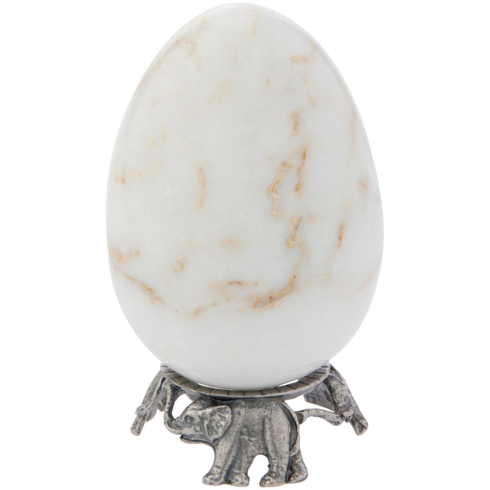 ‘s Pewter Egg Stand/Holder, Elephants, 0.875″ Diameter (Fits Hen Sized Eggs)