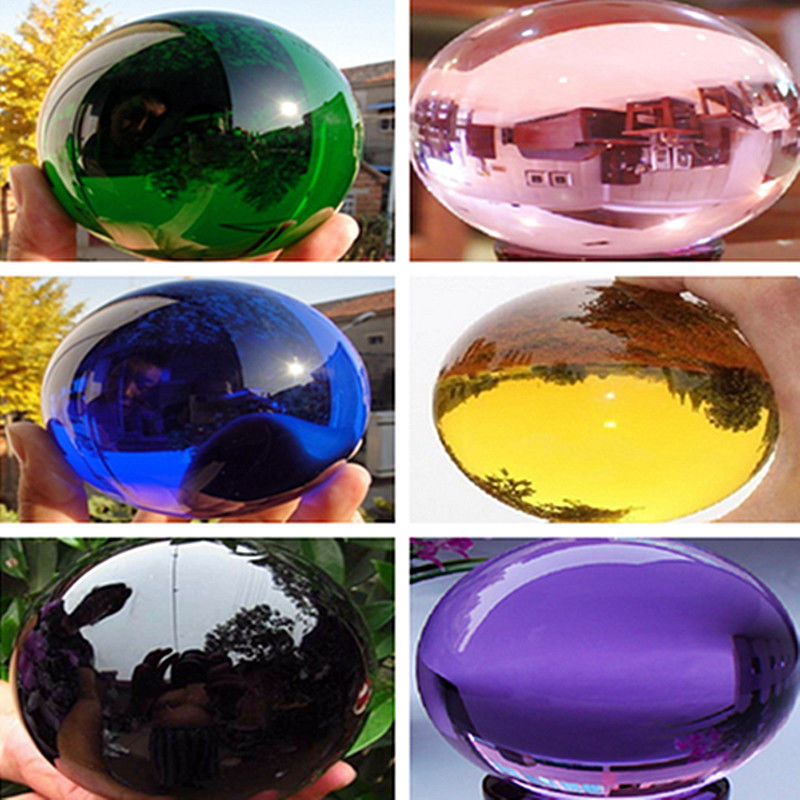 100MM TO 200mm Round Glass Crystal ball Sphere Buyers select the size