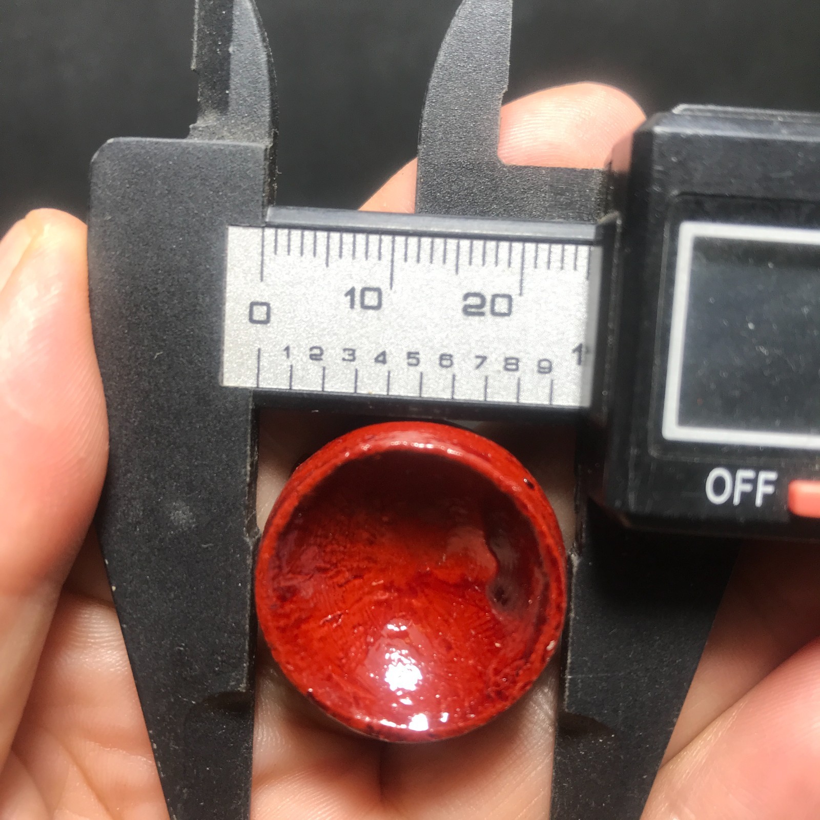 10pcs 10pcs Red Wood Display Stand For 25MM Crystal Ball Sphere Holder wholesale