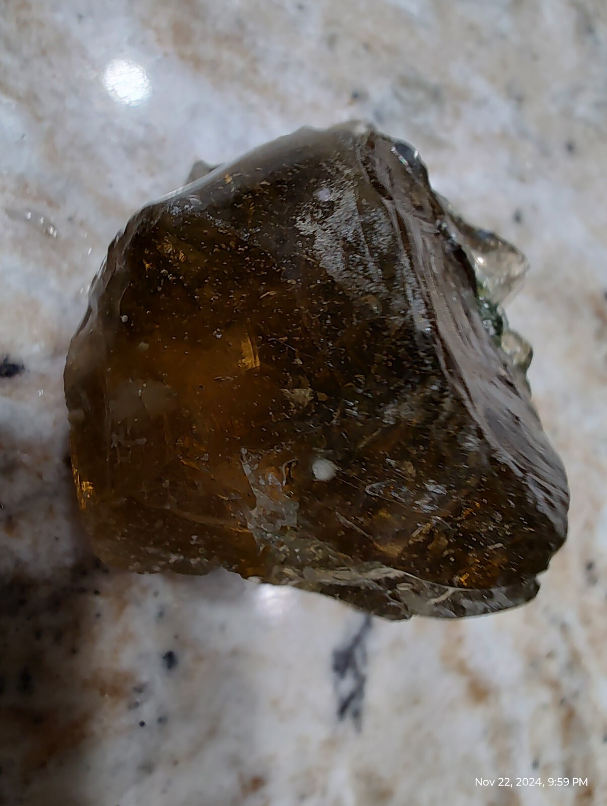 Smoky Lady Nellie Opaque Lucid Andara Crystal Specimen 39 gram chrystal