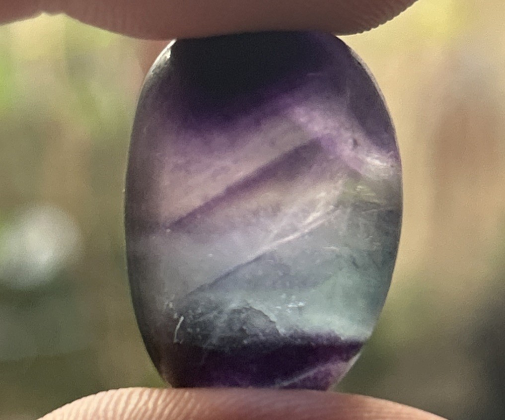 Tumbled Fluorite Stones – High Grade AA Quality – Healing Crystals – 5 pieces