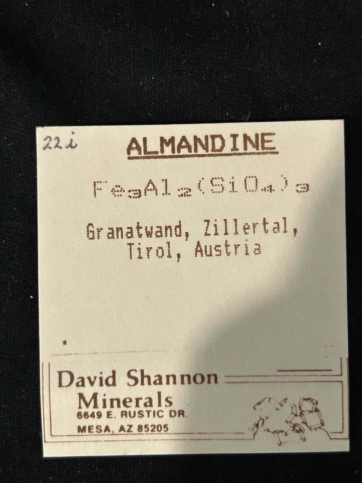 ALMANDINE Garnet Granatwand, Zlillertal, Tirol, Austria Xl Crystal 4×3.5 Cm