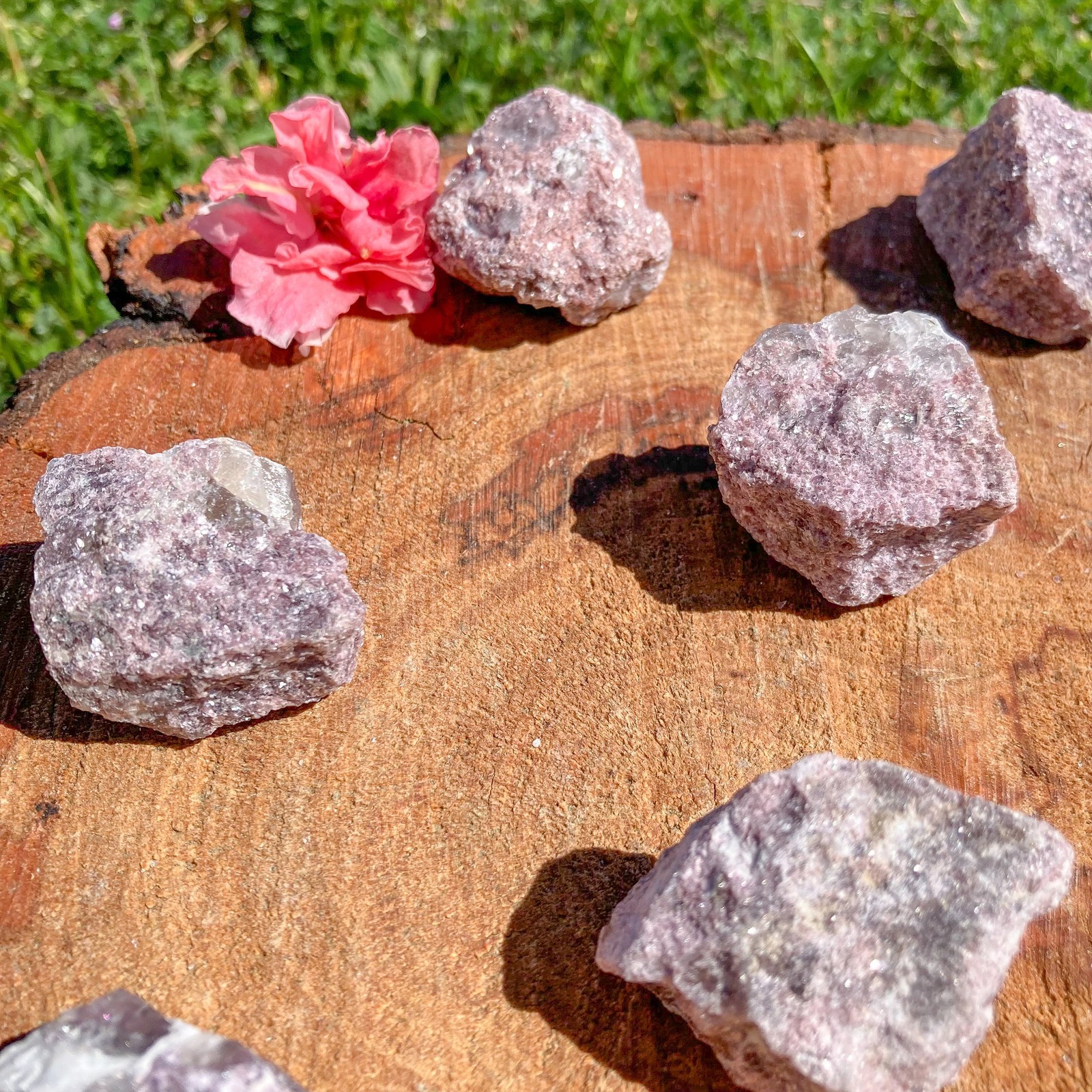 Rough Lepidolite Crystal / Stress Relief / Tranquility / Dreams / Lithium
