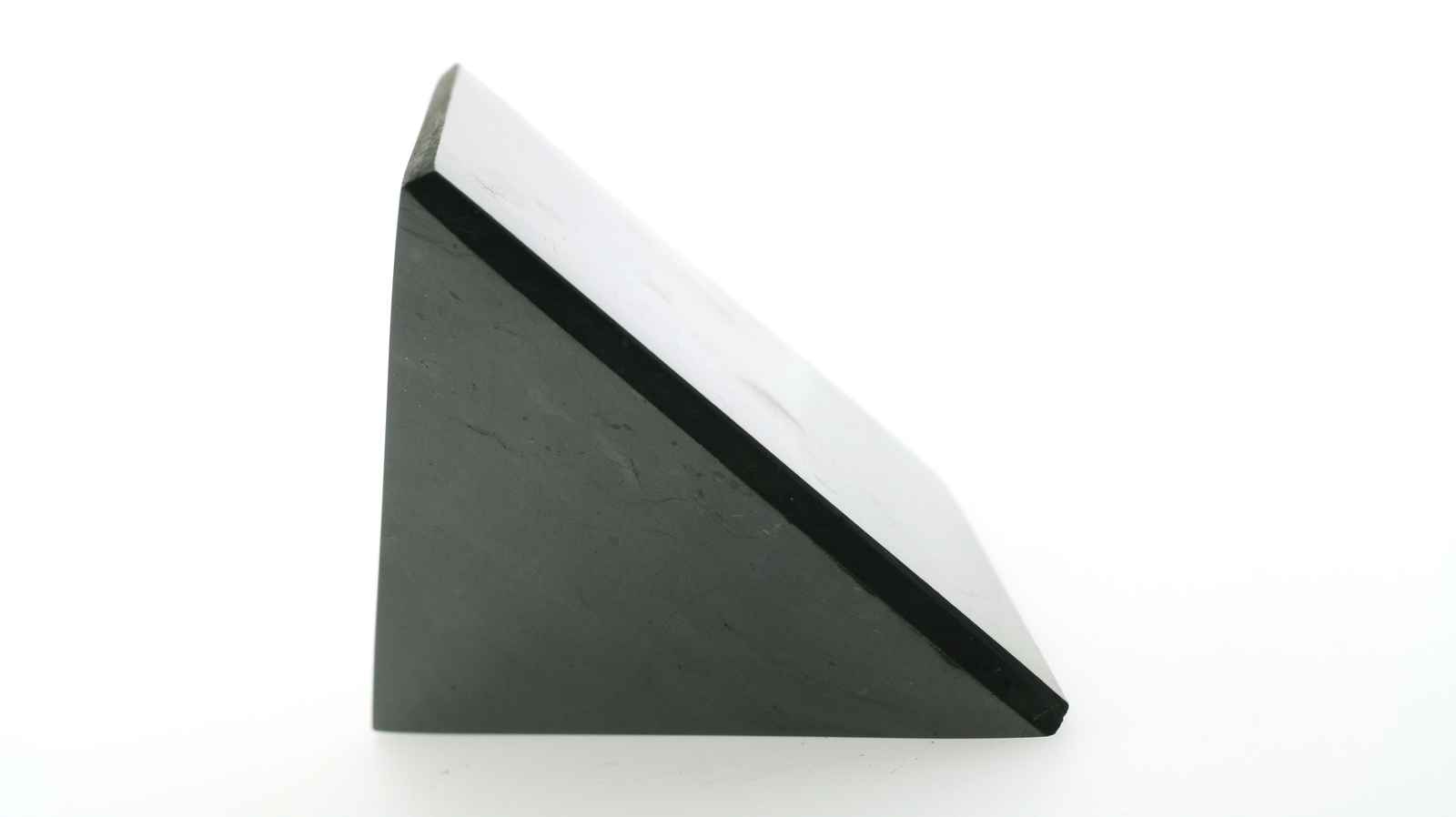 Karelia Shungite Pyramid ONE 60mm 2.4 inch BETTER Than Orgone EMF Protection