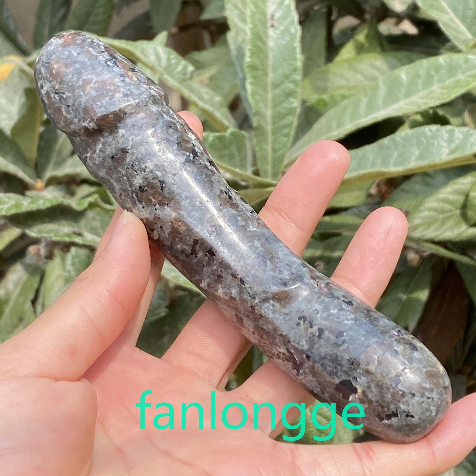 6in Natural Yooperite Male Penis Quartz Crystal Skull Massager scrub Gem 1PC