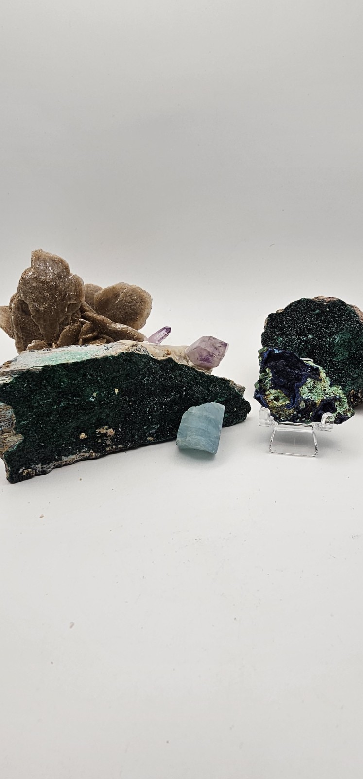 1/2 Kilo Mixed Crystal & Mineral Specimen Bundle