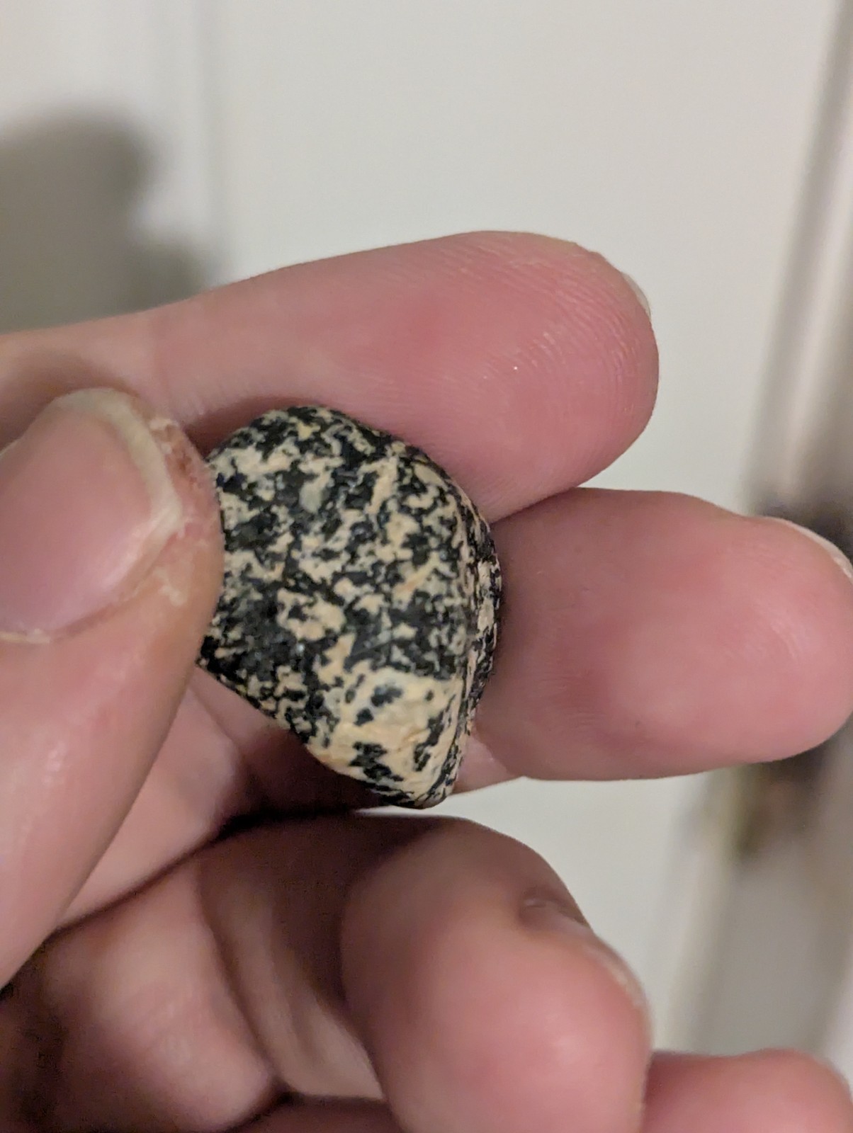 Black & Beige Colored Stone