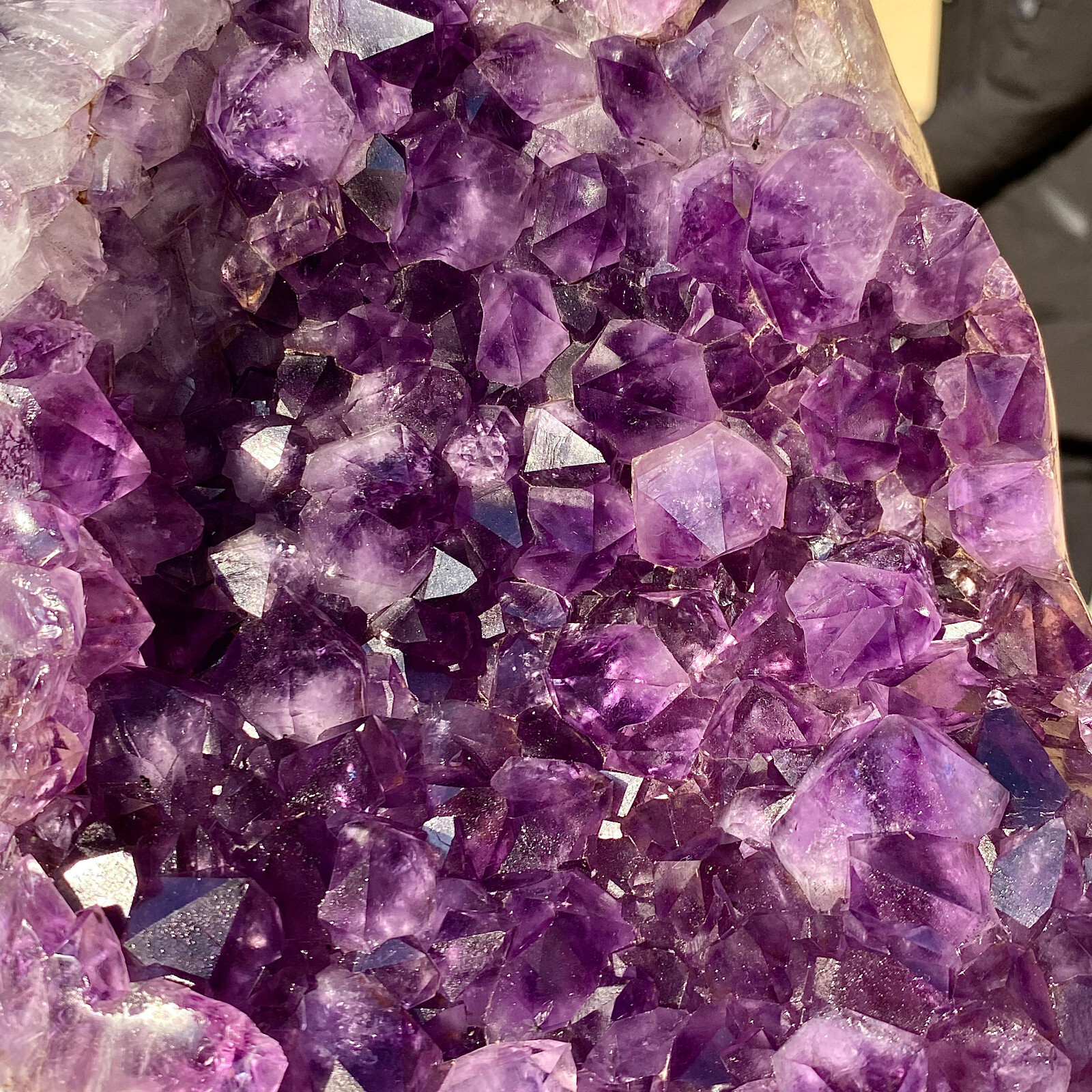 13.09LB Natural Brazilian Amethyst Crystal Cave Stone Cluster Quartz Geode Heal