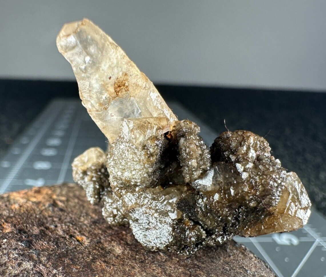 ➤ 1-1/2″ CALCITE CRYSTAL CLUSTER – Pleasant Ridge Rensselaer Indiana VIDEO➤833