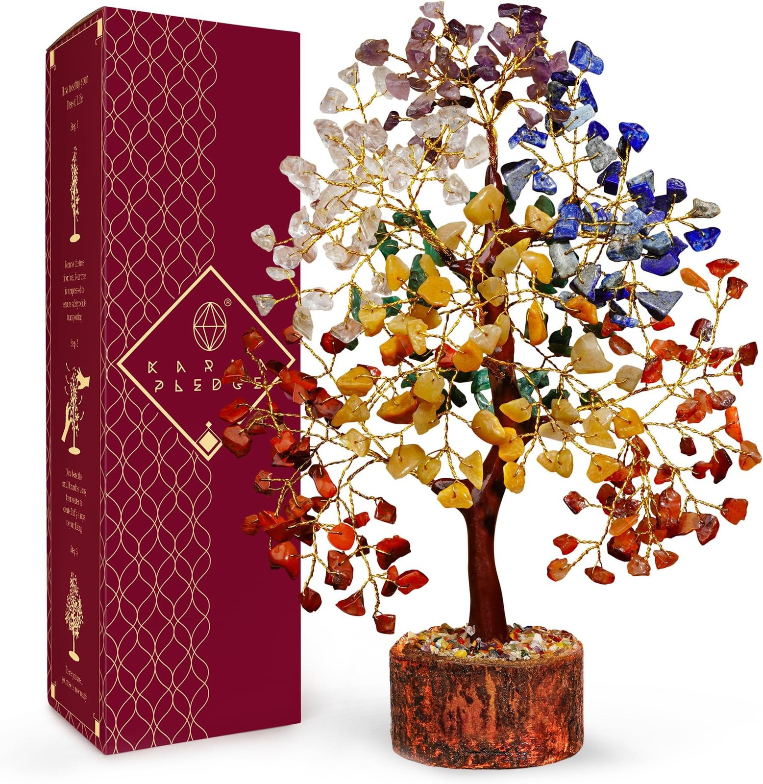 Chakra Tree of Life Birthday Gifts for Women, Mom, Sister, Friends, Handmade …