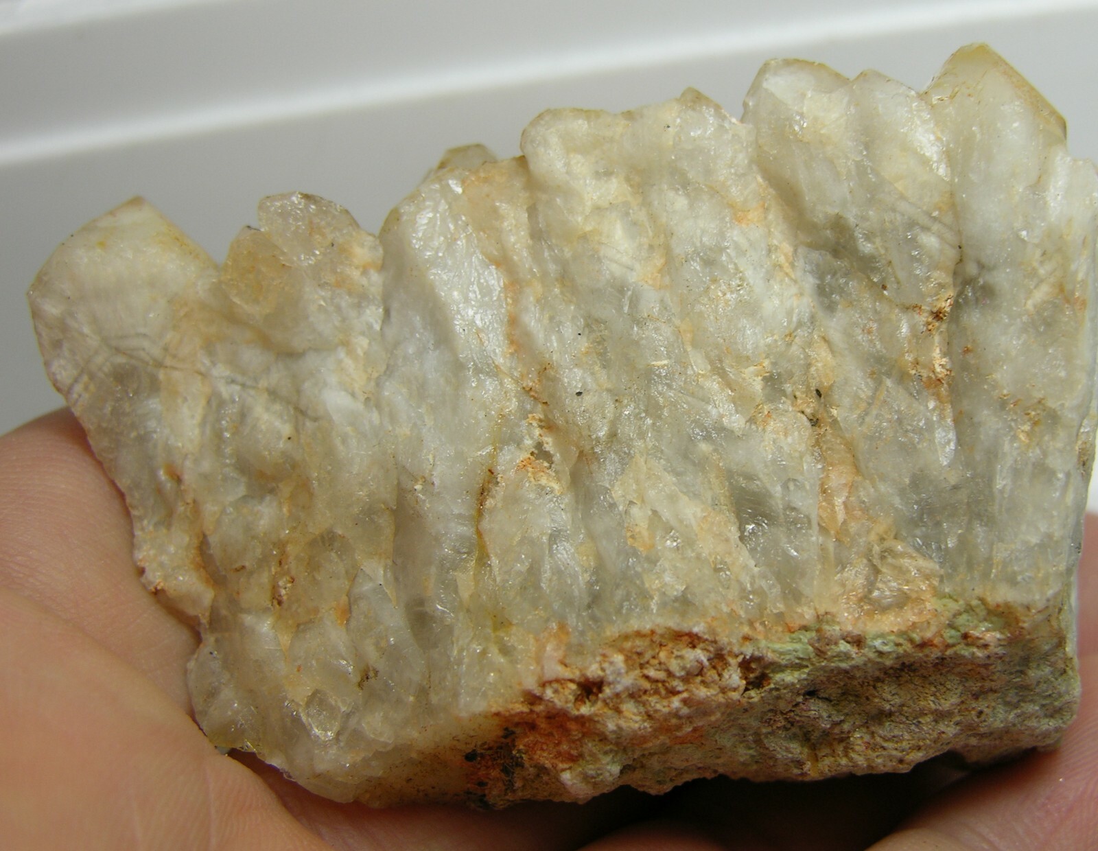 #2 70.00mm Natural South Carolina USA Iron Oxide on Quartz Specimen 2 11/16 in