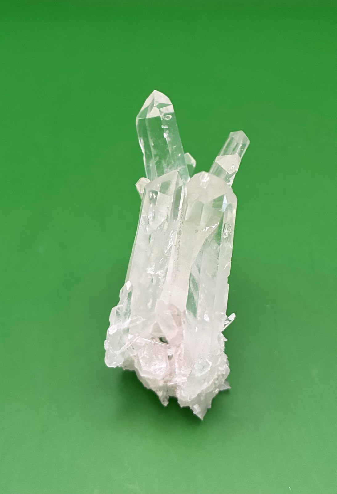 Clear Quartz Crystal Fine Needle Points 2.25″ x 2.5″ x 2.25″ Tall Magical