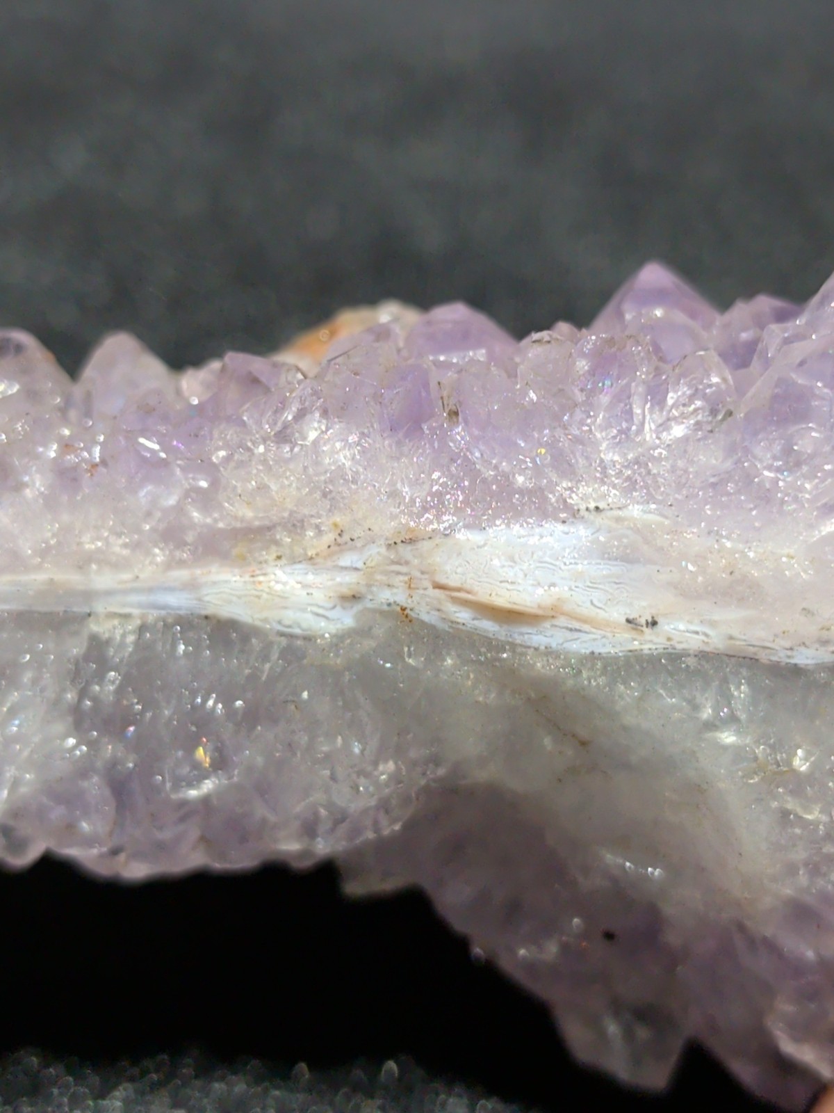 Amethyst Lavender w/ Flower Like Formations Crystal Specimen (3.7oz)