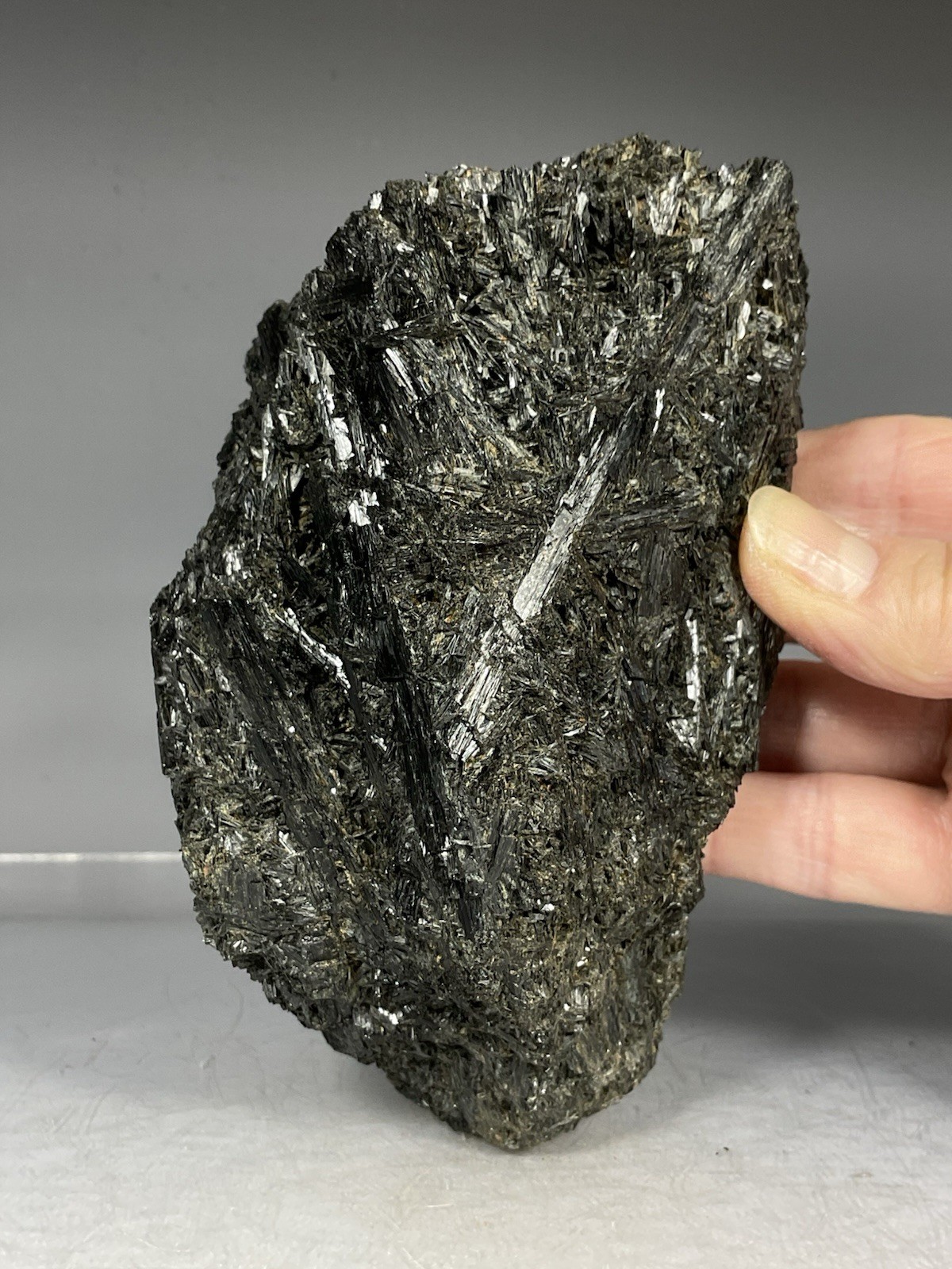 SS Rocks – Arfvedsonite (Imilchil, Morocco) 1.66lbs