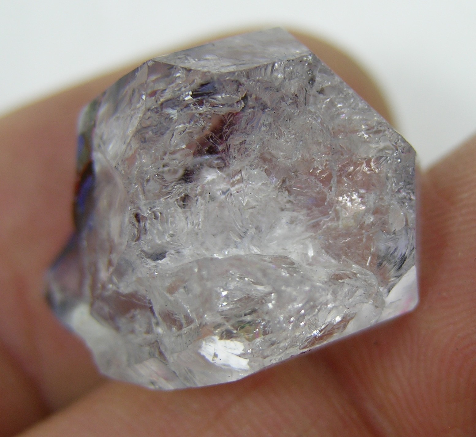 #2 Pakistan 18.85ct 100% Natural Enhydro Quartz Crystal Specimen 22.00mm 3.75g