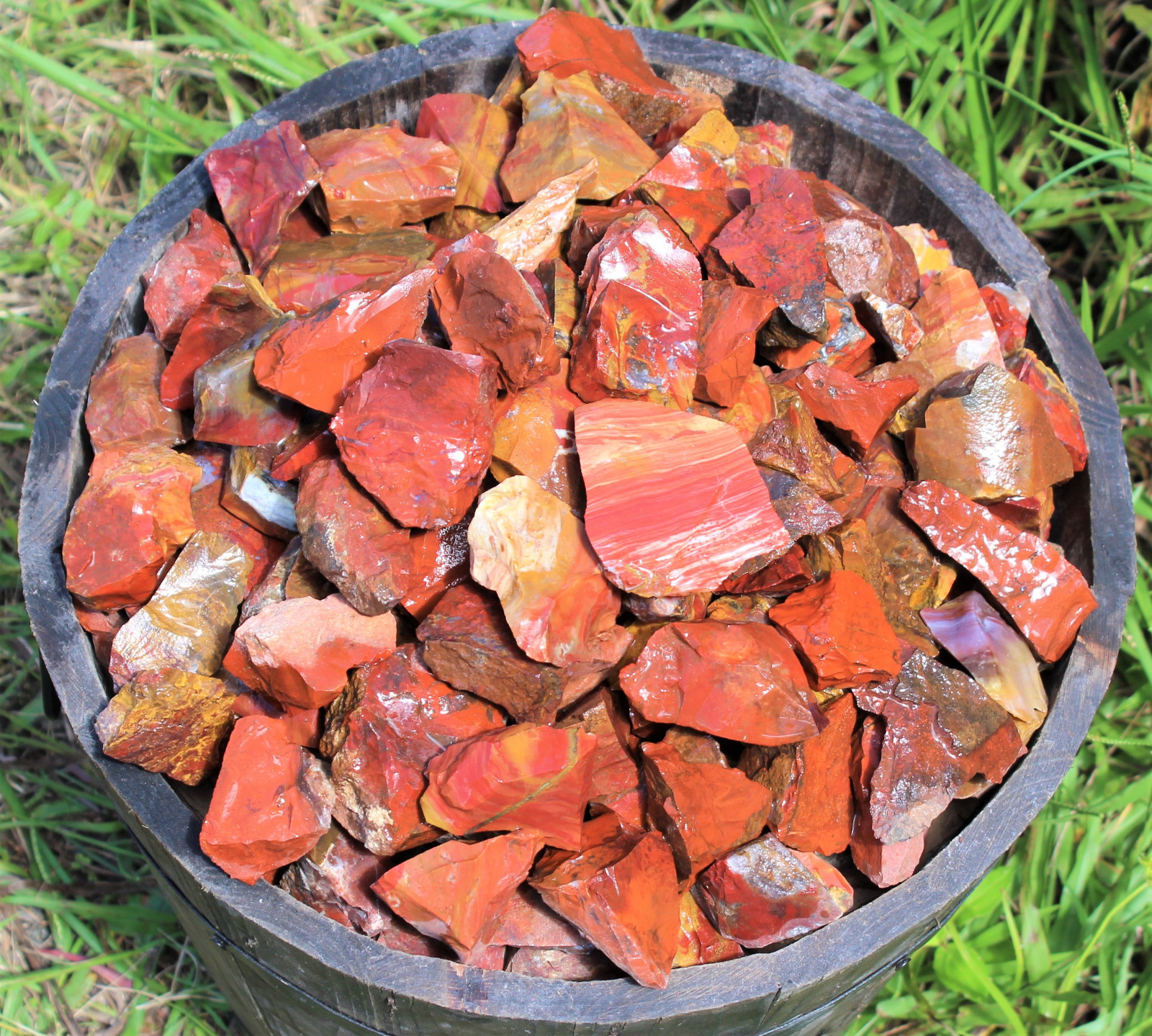1 Single Natural Rough Red Jasper (Stone Crystal Mineral Specimen Raw Rock)