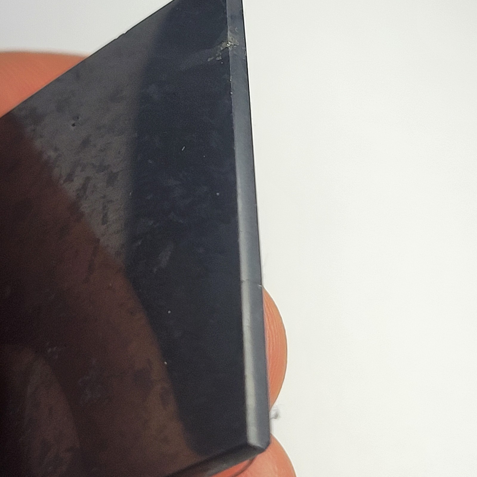 Shungite Stone EMF Protection Phone Sticker 30×40 mm Polished Style_A / 9 pk
