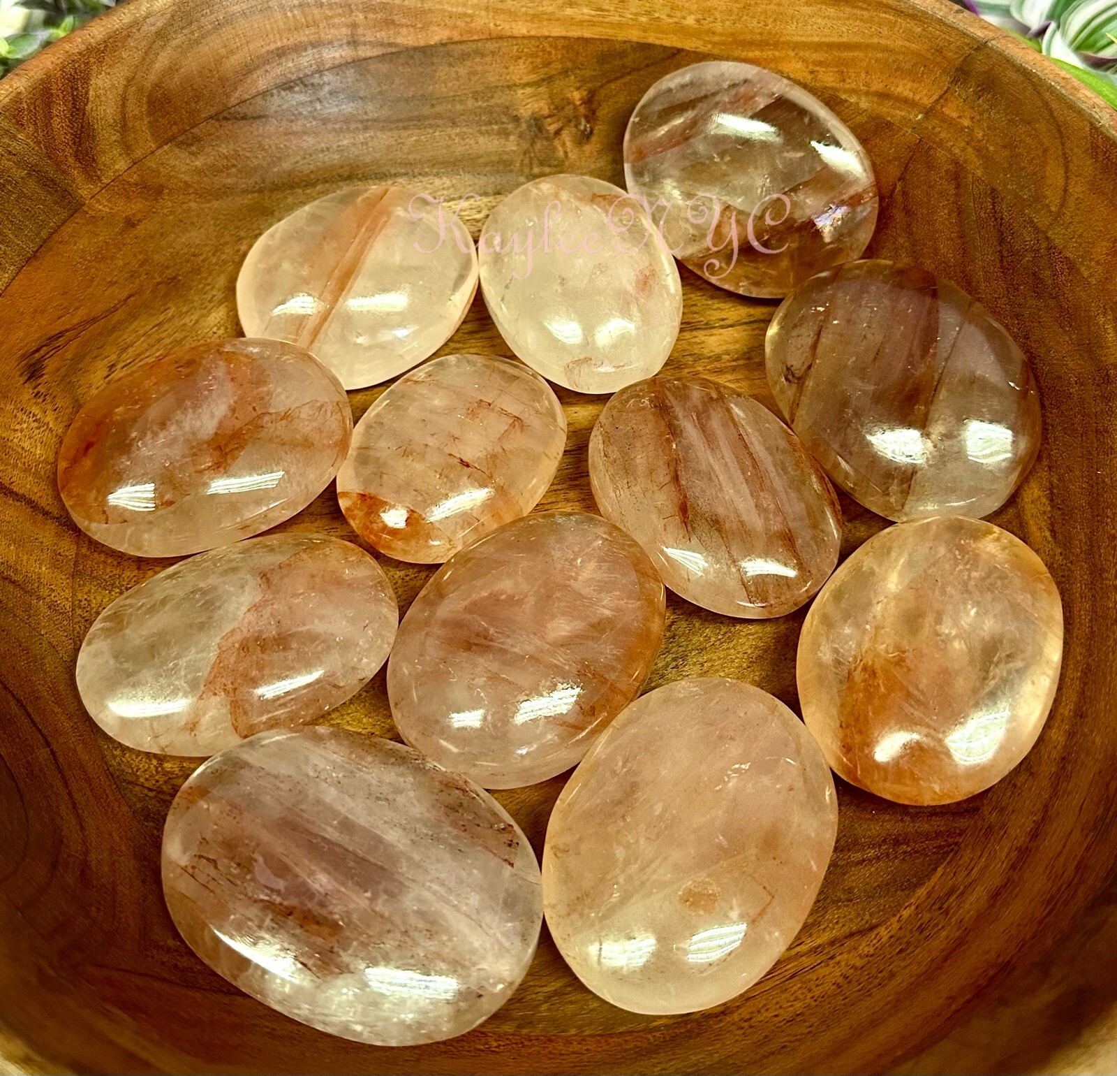 Wholesale Lot 2 Lbs Natural Hematoid Palmstone Crystal Healing