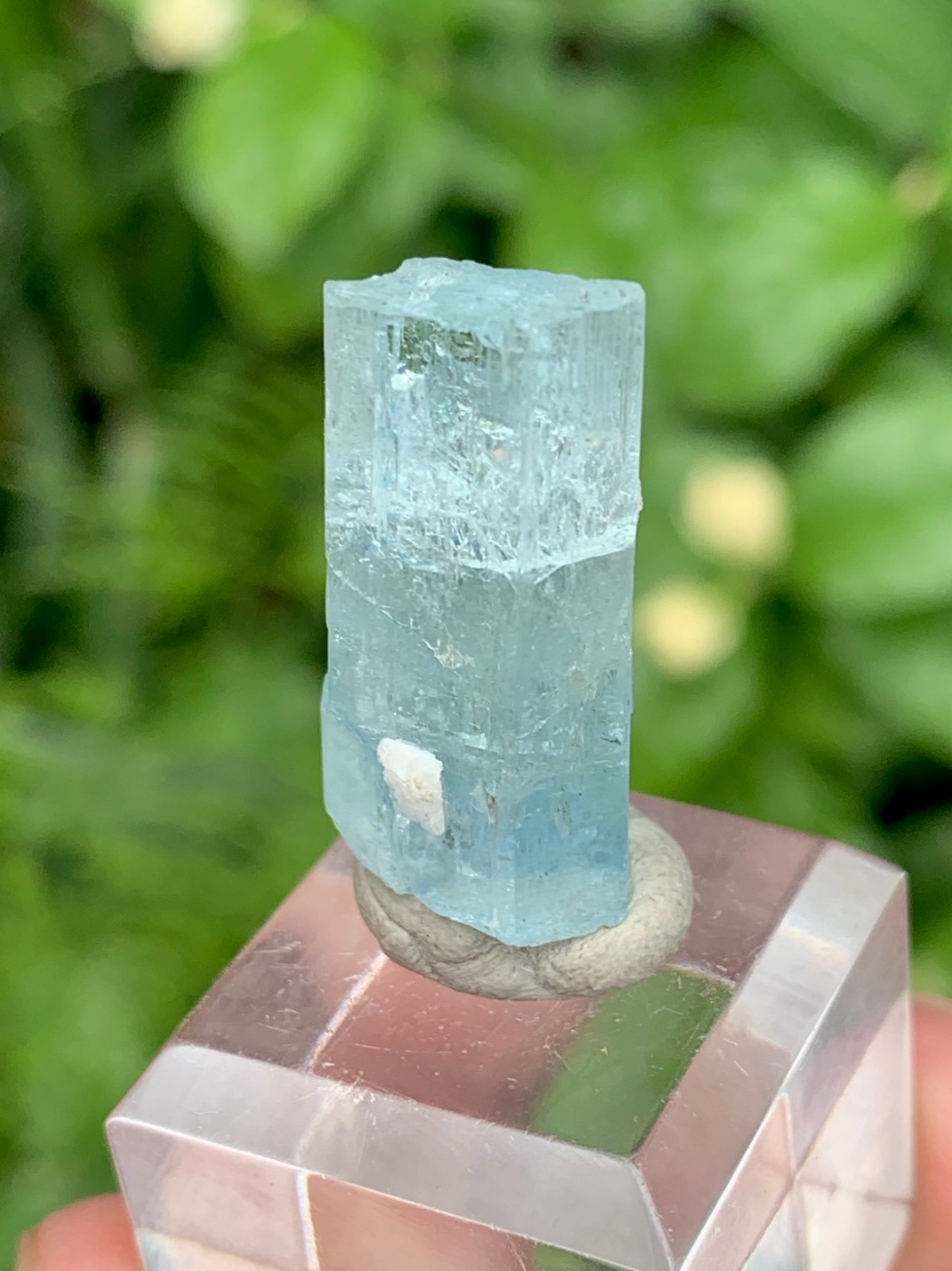 Natural Sky Blue Aquamarine Crystal From Pakistan-6 Gram