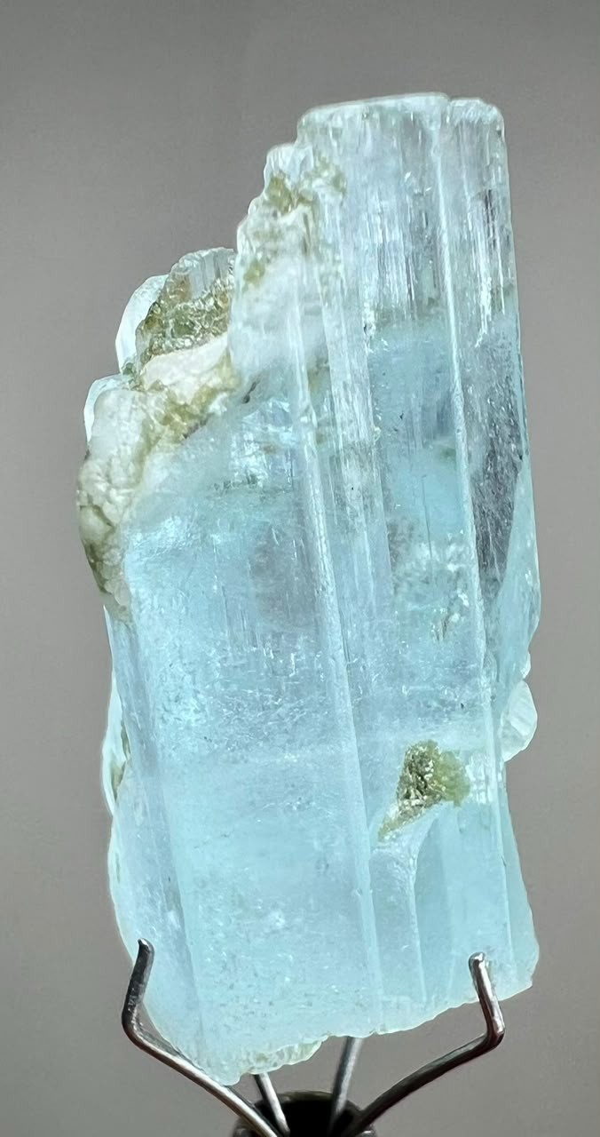 26Ct, Eye Clean! Natural Sky Blue Aquamarine Crystal From Shigar Valley PAk