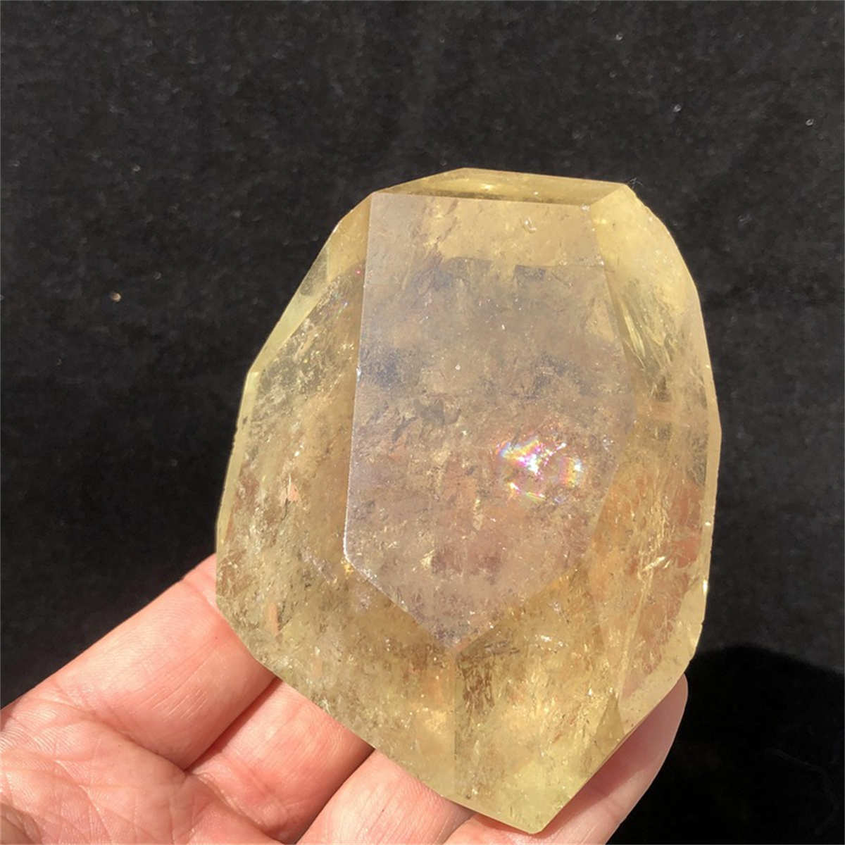 40g Natural Smoky Citrine Mineral Quartz Crystal Mineral Reiki healing