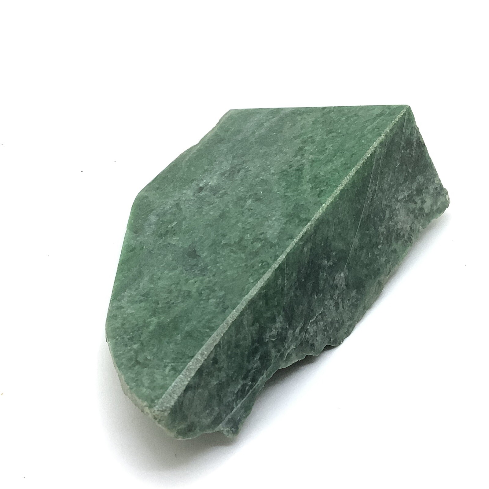 Siberian Jade Stone Chromium Green Jadeite Jade Lapidary Stone Siberia 143g