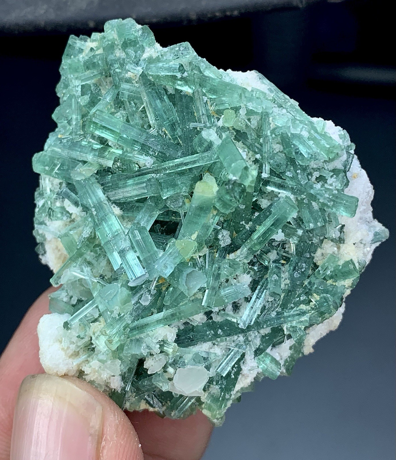 170 Cts Tourmaline Crystals Bunch With Specimen From Afghanistan.