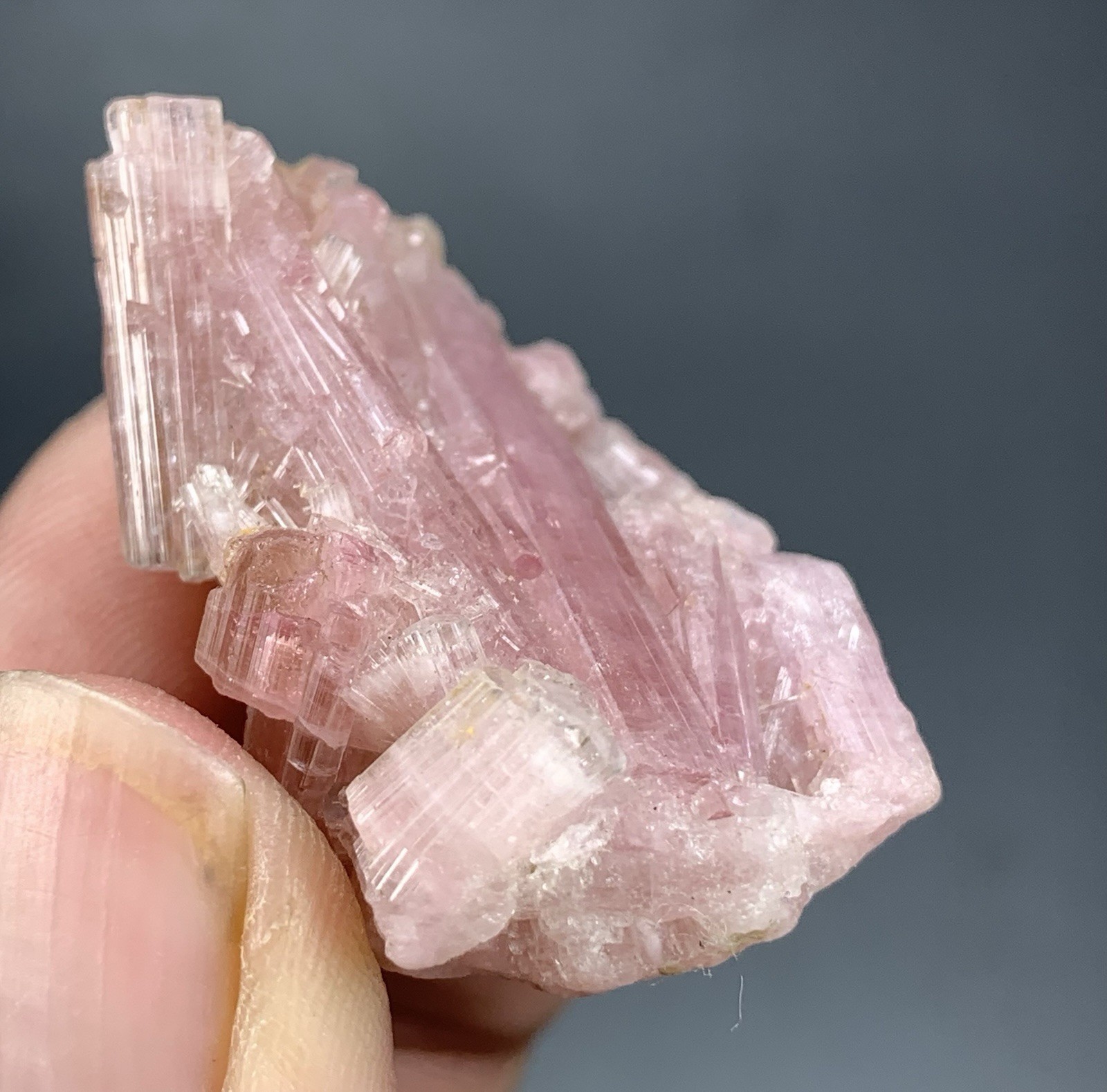 83 Cts Bunch Of Tourmaline Crystal Specimen From Afghanistan.