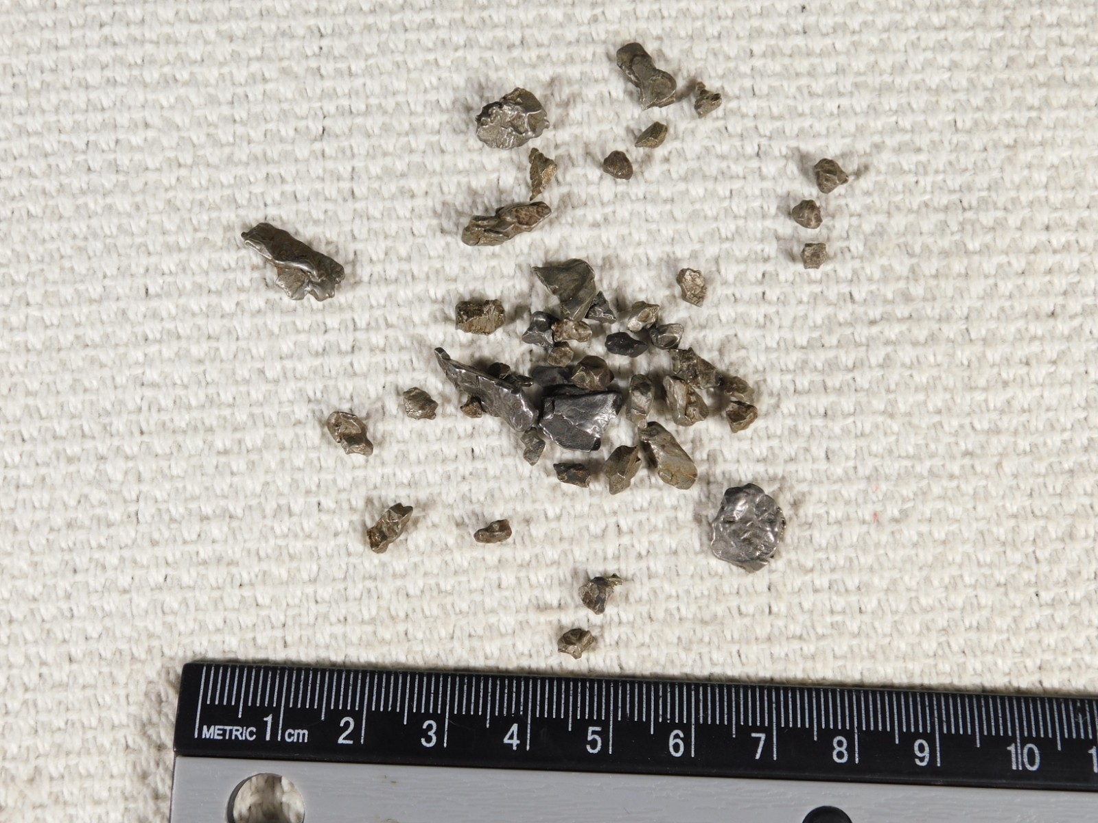 Big Lot of Little Campo Del Cielo METEORITES 100% Authentic Argentina 13.4gr