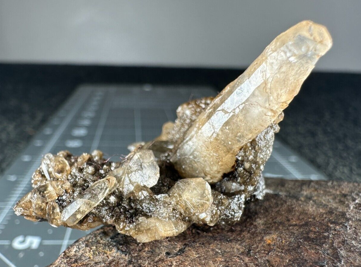 ➤ 1-1/2″ CALCITE CRYSTAL CLUSTER – Pleasant Ridge Rensselaer Indiana VIDEO➤833