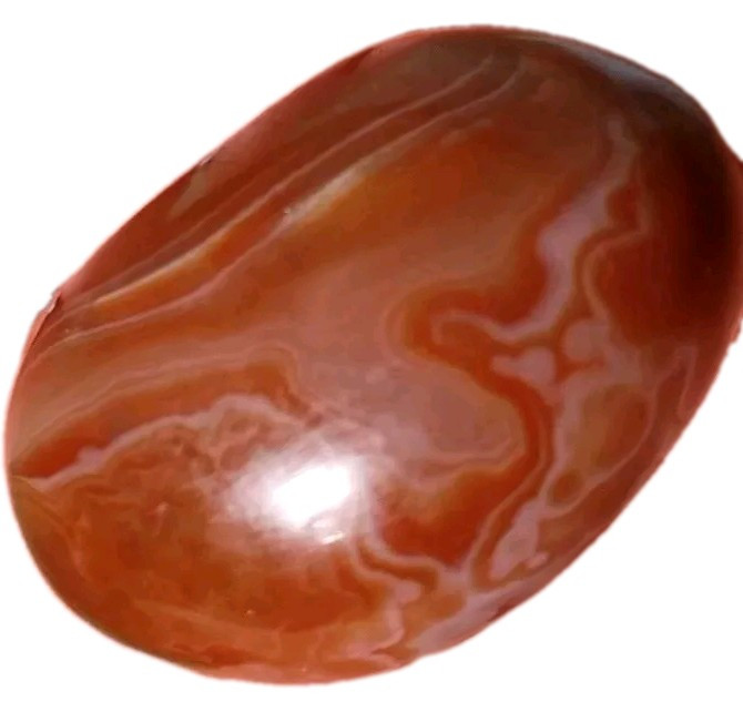 4.5oz Lake Superior Agate, Hand Carved and Polished *Top Quality*