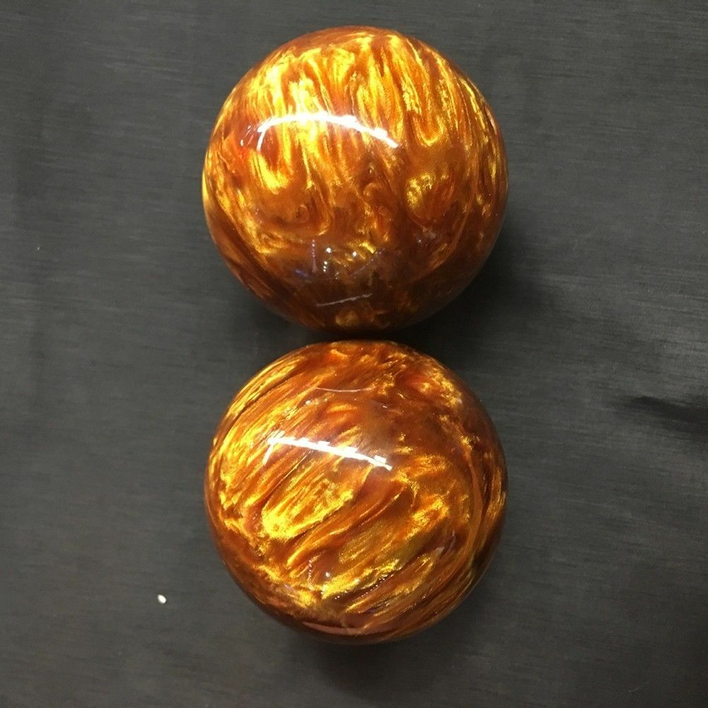 50mm Genuine Golden Black Coral Sea Willow Cure Handball Men Women Fitness Ball