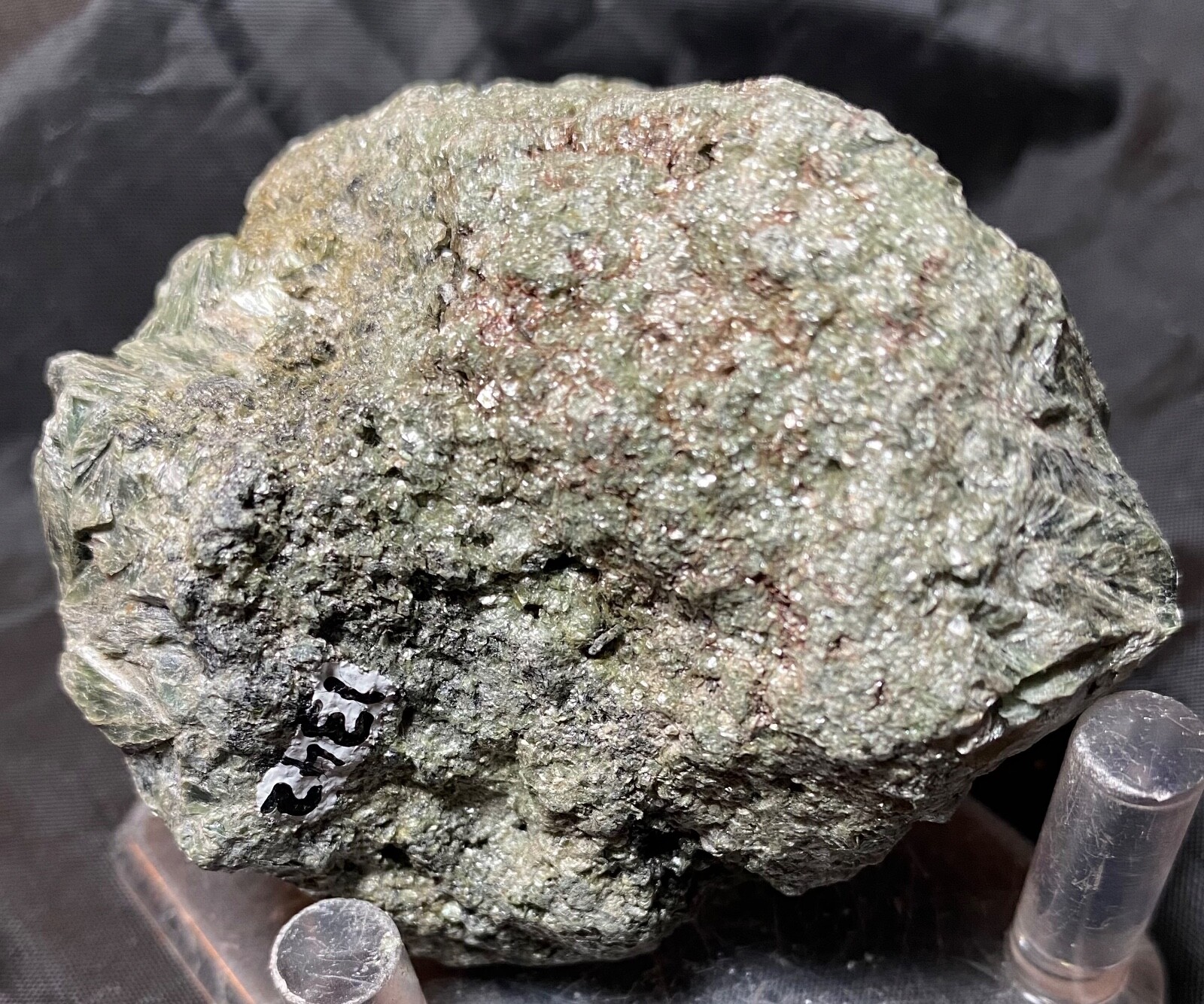 RARE Clinochlor var Serafinite Specimen from Korshunovskoe Mine, Siberia, Russia