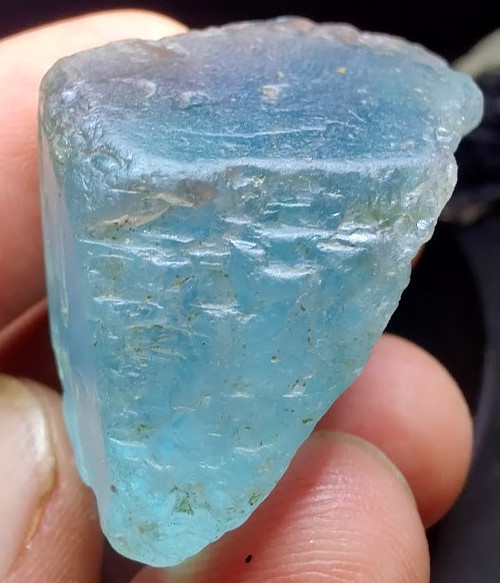 215ct Gemmy Transparent Sky Blue Topaz Stone – Good Lapidary/Facet Rough